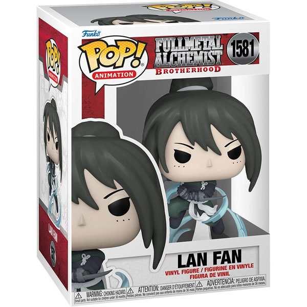 Funko POP #1581 Full Metal Alchemist Brotherhood Lan Fan Figure